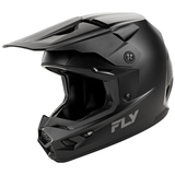 Fly Racing 2025 Kinetic Solid Helmet Matte Black