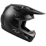 Fly Racing 2025 Youth Kinetic Scorched Helmet Matte Black