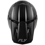 Fly Racing 2025 Kinetic Solid Helmet Matte Black