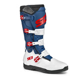 Sidi X-Power SC CE White Navy Red Motocross Boots