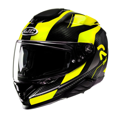 HJC RPHA 71 Hamil Carbon MC3H Fluo Yellow Motorcycle Helmet