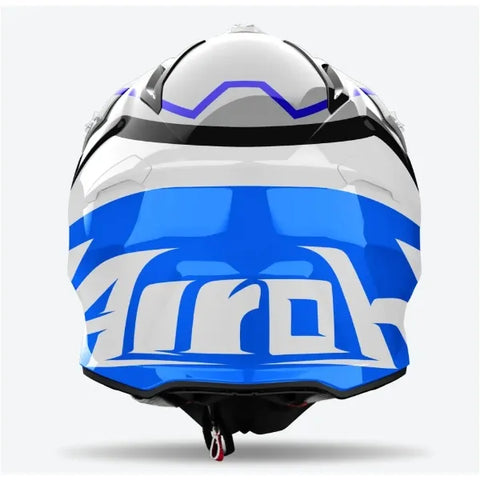 airoh helmet aviator 2.2 sale Airoh Aviator Ace 2 Ground Blue Gloss Helmet – AT Motocross