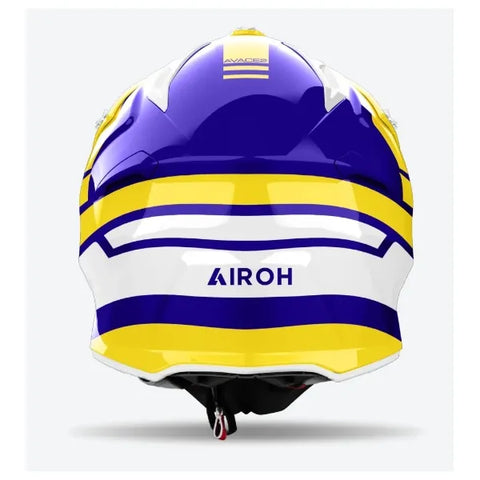 airoh aviator ace helmet Airoh Aviator Ace 2 Sake Yellow Gloss Helmet – AT Motocross