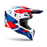 Airoh Wraap Feel Blue Red Gloss Helmet