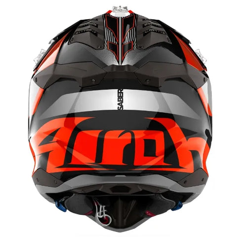 airoh aviator j helmet Airoh Aviator 3 Saber Orange Gloss – AT Motocross
