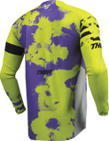 2026 Thor Launchmode Bleach Youth Jersey Grey Acid
