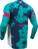 2026 Thor Launchmode Bleach Youth Jersey White Aqua