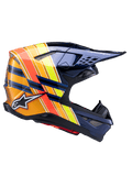 Alpinestars Helmet SM10 TLD Blue Orange Yellow Flo Red