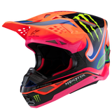 Alpinestars Helmet SM10 Deegan Orange Flo Purple Pink