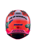 Alpinestars Helmet SM10 Deegan Orange Flo Purple Pink