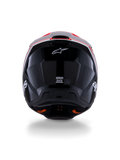 Alpinestars Helmet SM3 Radium Helmet Black Red Fluo White Gloss