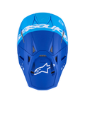Alpinestars Helmet Supertech SM10 Flood Helmet  - Met Blue Med Blue Blk Carbon
