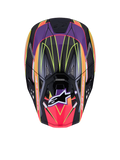 Alpinestars Helmet Supertech SM10 Era Helmet - Pink Violet Yellow Fluo Gloss