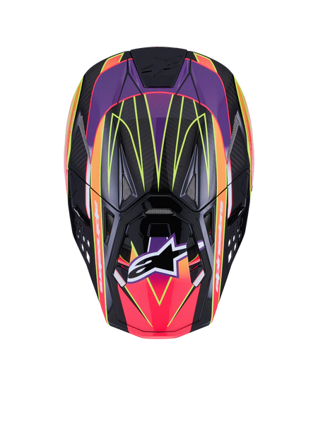 Alpinestars Helmet Supertech SM10 Era Helmet - Pink Violet Yellow Fluo ...
