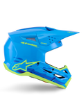 Alpinestars Helmet SM3 Force Helmet Cyan Gloss