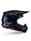 Alpinestars Helmet Supertech S-M7 Solid Helmet - Black Gloss