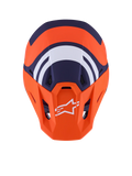 Alpinestars Helmet Supertech S-M7 Core Helmet ECE06  - Orange Blue Matt