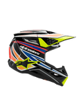 Alpinestars Youth SM3 Wurx Black Yellow Blue Red Helmet