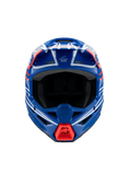 Alpinestars Youth SM3 Wurx Blue Red White Helmet