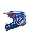 Alpinestars Youth SM3 Wurx Blue Red White Helmet