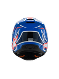 Alpinestars Youth SM3 Wurx Blue Red White Helmet