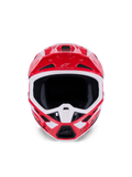 Alpinestars Helmet Supertech S-M7 Deed Helmet - Red Black White Gloss