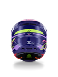 Alpinestars Helmet Supertech S-M7 Deed Helmet - Purple Pink Gloss