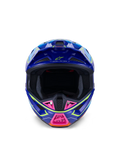 Alpinestars Helmet Supertech S-M7 Cast Helmet - Blue Pink Yellow Fluo Gloss