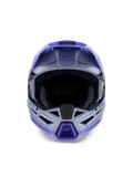 Alpinestars Youth Helmet SM3 Jettson Gray Purple Black Gloss