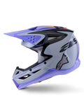 Alpinestars Youth Helmet SM3 Jettson Gray Purple Black Gloss