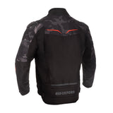 Oxford Omega 1.0 D2D Mens Jacket Black Camo Red