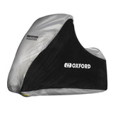 Oxford Aquatex MP3/3 Wheeler Cover - Black/Silver