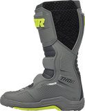 Thor Blitz XR Kids Youth Motocross Boots Grey Charcoal