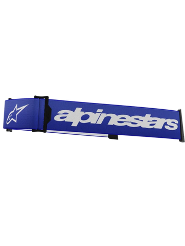 Alpinestars Supertech Goggles Strap - Blue White