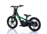 REVVI 16" PLUS ELECTRIC KIDS BIKE - GREEN