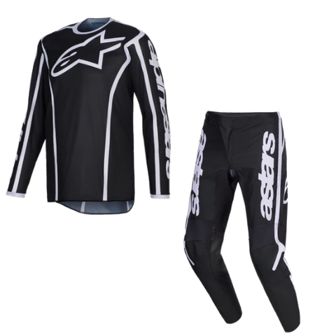 2026 Alpinestars Fluid Apex Kit Combo - Black Grey