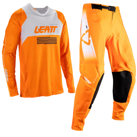 2026 Leatt 4.5 Moto Lite Kit Combo Orange