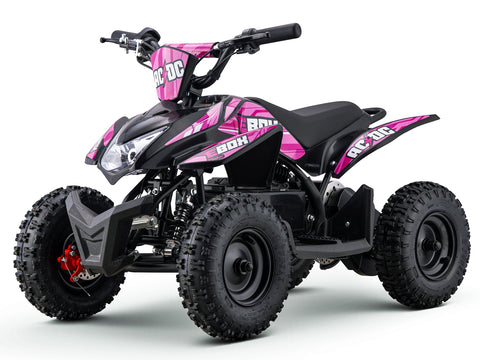 STOMP ELECTRIC KIDS QUAD BIKE PINK