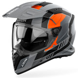 Airoh Bandit Horn Orange Matt Adventure Helmet