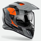 Airoh Bandit Horn Orange Matt Adventure Helmet