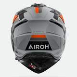 Airoh Bandit Horn Orange Matt Adventure Helmet