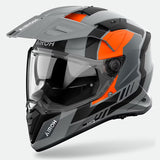 Airoh Bandit Horn Orange Matt Adventure Helmet