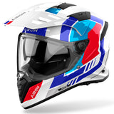 Airoh Bandit Horn White Gloss Adventure Helmet