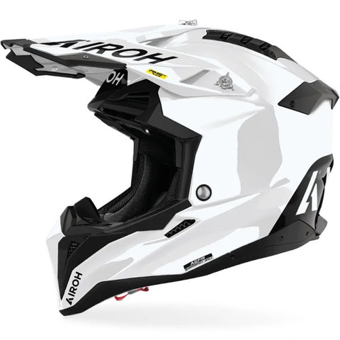 Airoh Aviator 3 FIM EVO White Glos Helmet