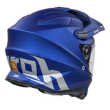 Airoh Commander Blue Matt Adventure Helmet