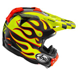 Arai Helmet MX-V Evo Flame - Yellow