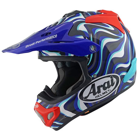 Arai Helmet MX-V Evo Stream Blue