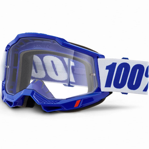 100% Accuri 2 Goggle Clear Lens - Blue