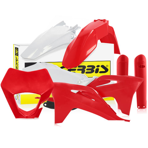 Acerbis Gas Gas Plastic Kit EC ECF - Red White