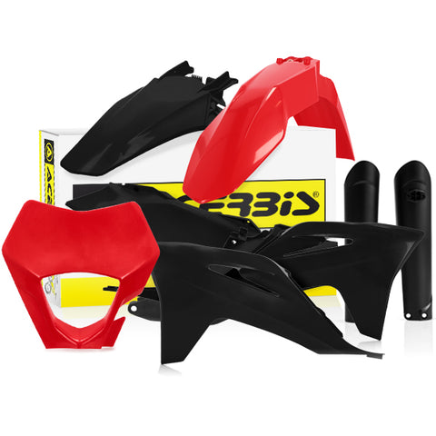Acerbis Gas Gas Plastic Kit EC ECF - Red Black